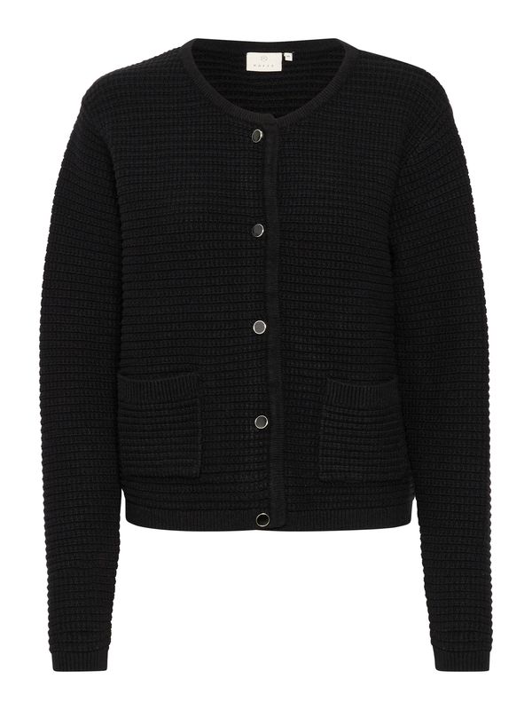 Kaffe Kaffe Плетена жилетка 'Ritt'  черно