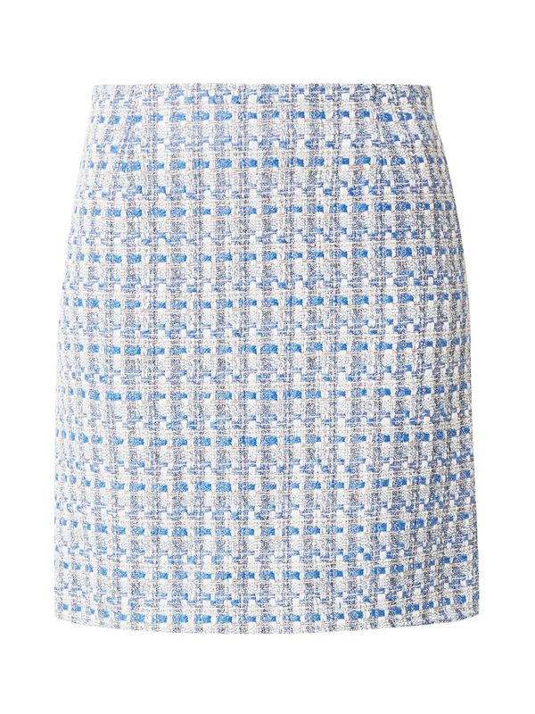 Kaffe Kaffe Пола 'Olga'  опушено синьо / лазурно синьо / бяло