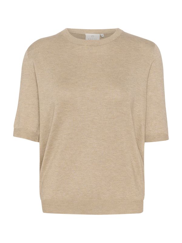 Kaffe Kaffe Пуловер 'Lizza'  сиво-бежово