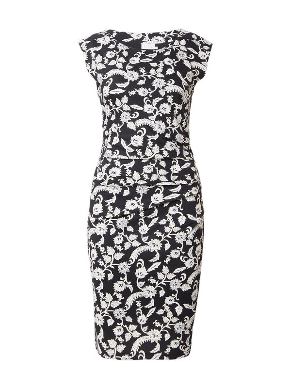 Kaffe Kaffe Рокля 'Inda'  синьо / сиво / черно / бяло