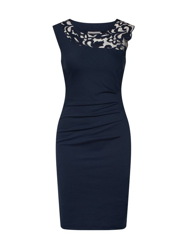 Kaffe Kaffe Рокля с права кройка 'India'  морскосиньо