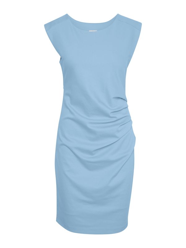 Kaffe Kaffe Рокля с права кройка 'India'  светлосиньо