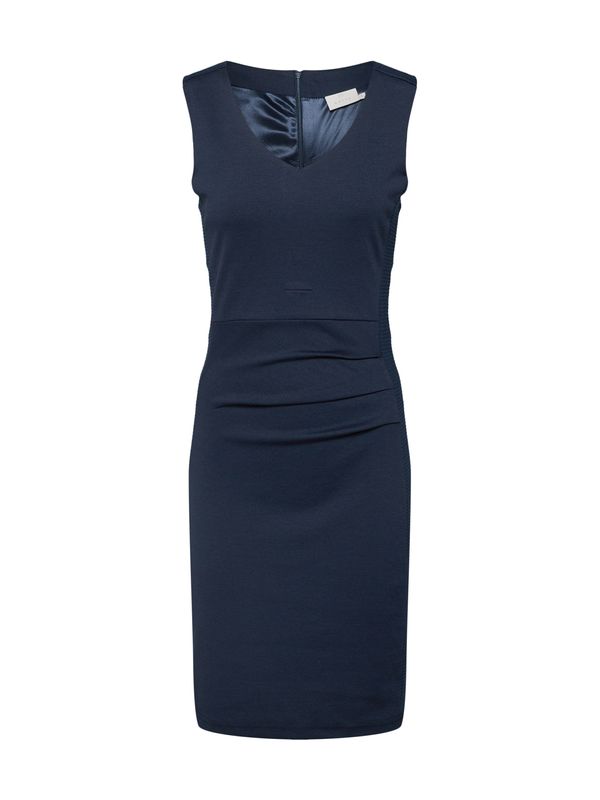 Kaffe Kaffe Рокля с права кройка 'Sara'  нощно синьо