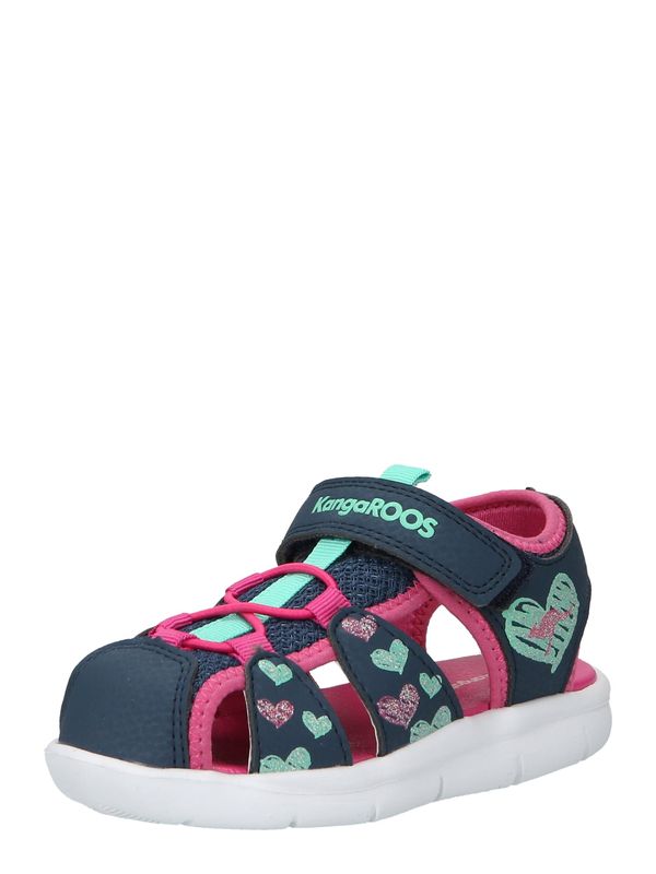 KangaROOS KangaROOS Сандали 'Tiffy'  нейви синьо / тюркоазен / розово