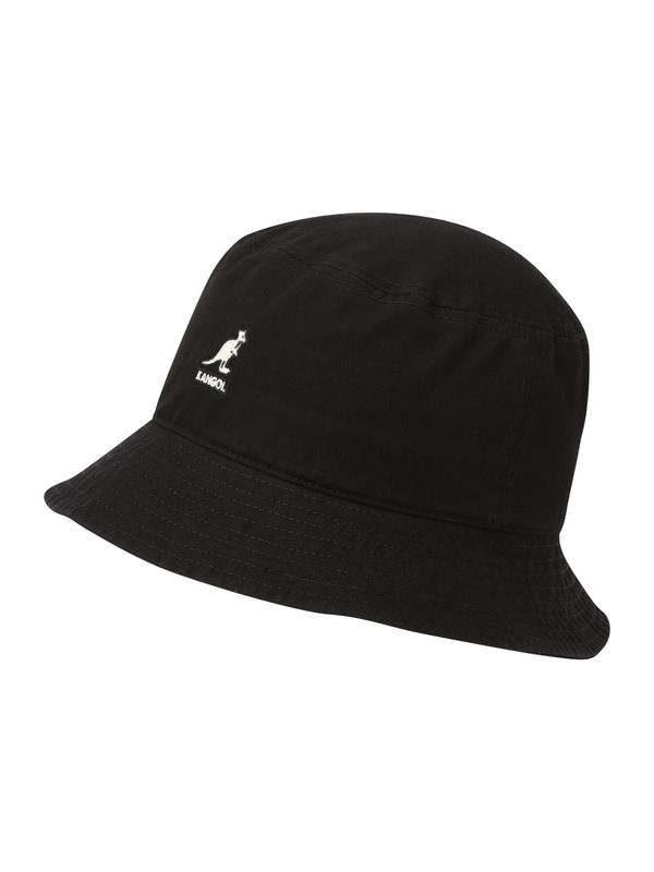 KANGOL KANGOL Шапка с периферия  черно / бяло