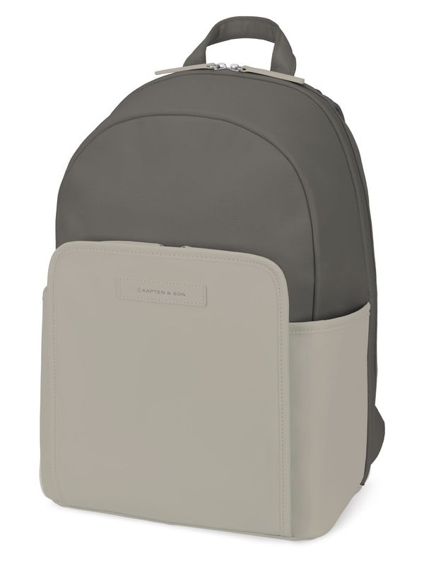 Kapten & Son Kapten & Son Раница 'Aalborg Muted Mocha'  кафяво / таупе сиво