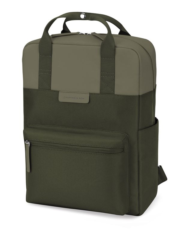 Kapten & Son Kapten & Son Раница 'Bergen Forest Green'  каки / маслина / сребърно