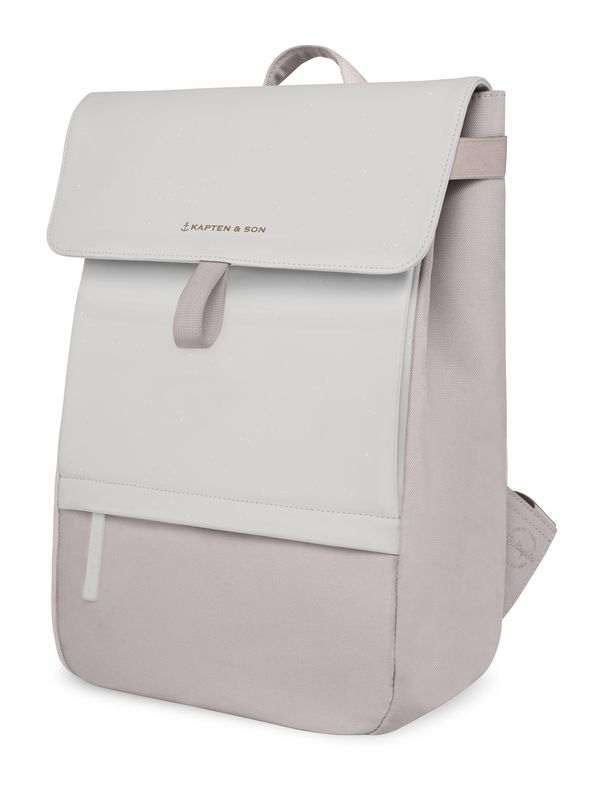Kapten & Son Kapten & Son Раница 'Fyn Muted Clay Sprinkled'  бежово / таупе сиво