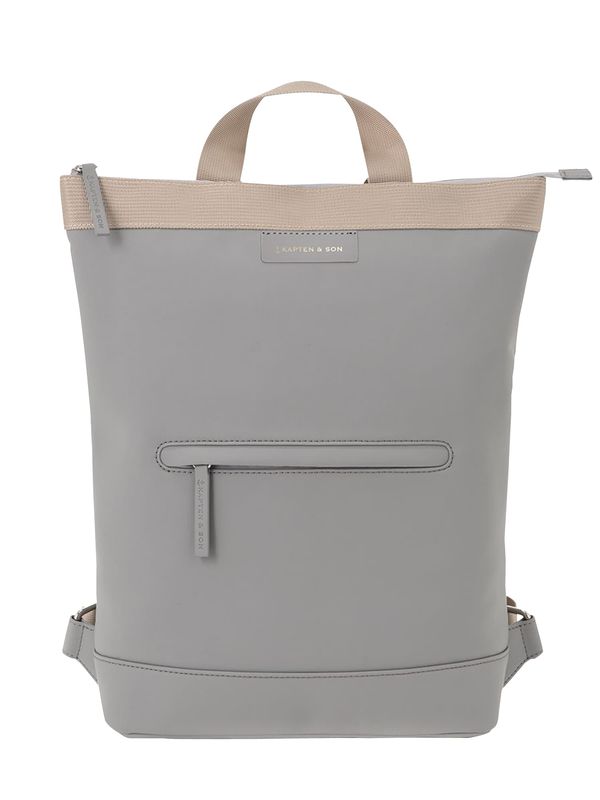 Kapten & Son Kapten & Son Раница 'Umeå Sand Grey'  цвят "пясък" / сиво