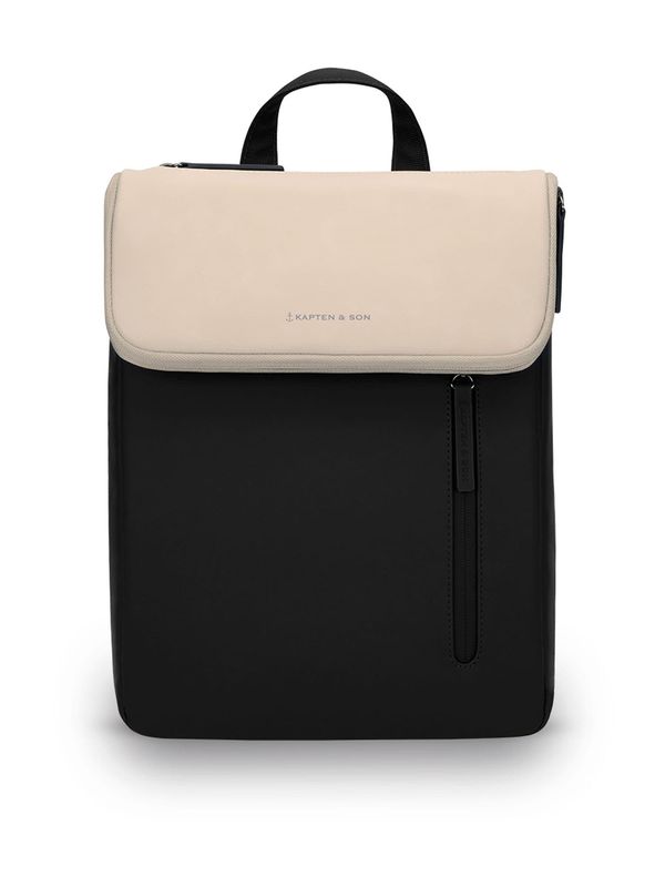 Kapten & Son Kapten & Son Раница 'Vallen Cream Black'  кремаво / черно
