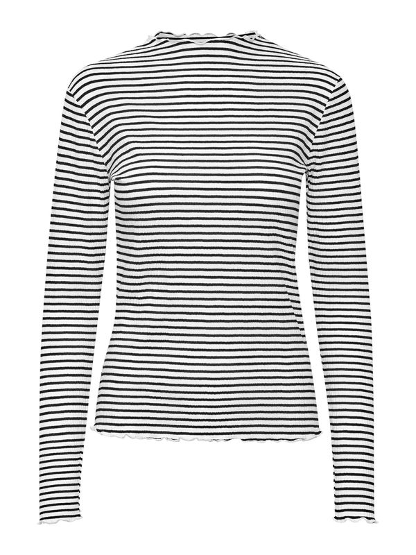 KAREN BY SIMONSEN KAREN BY SIMONSEN Тениска 'Candace'  черно / бяло