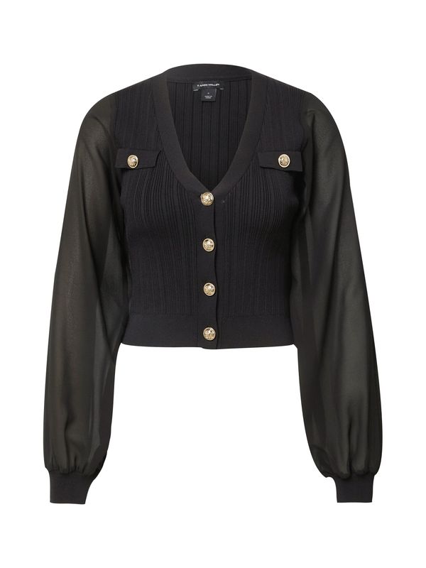 Karen Millen Karen Millen Плетена жилетка 'Georgette'  черно