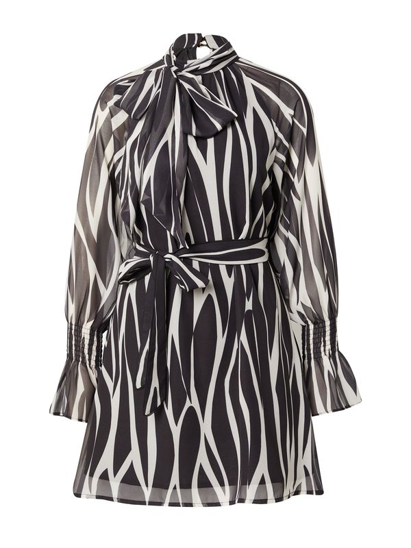 Karen Millen Karen Millen Рокля  черно / бяло
