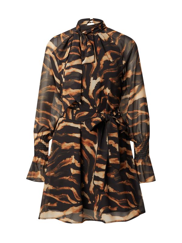 Karen Millen Karen Millen Рокля  коняк / капучино / черно