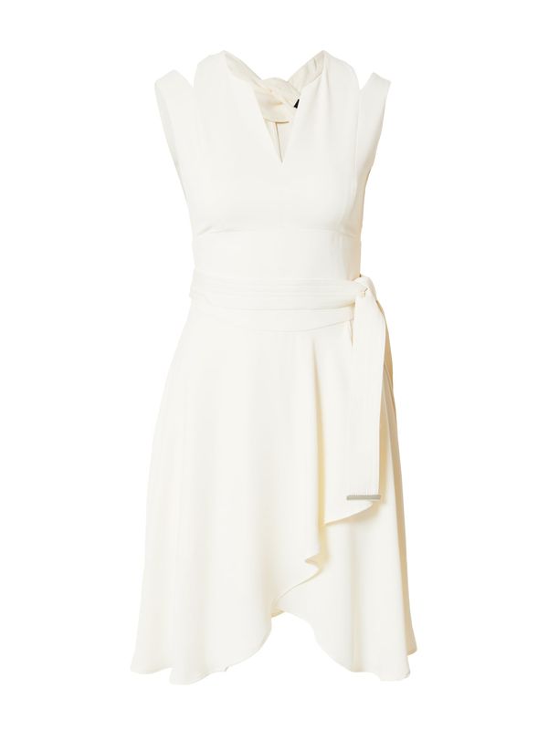 Karen Millen Karen Millen Рокля за коктейл  слонова кост