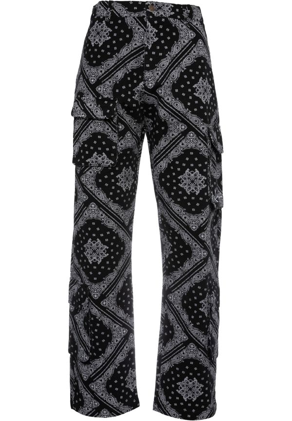 Karl Kani Karl Kani Карго панталон  черно / бяло