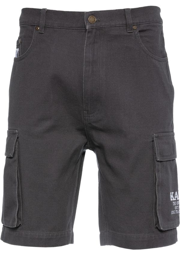 Karl Kani Karl Kani Карго панталон  коняк / антрацитно черно / бяло