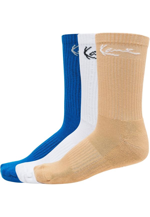 Karl Kani Karl Kani Къси чорапи  синьо / светлокафяво / черно / бяло