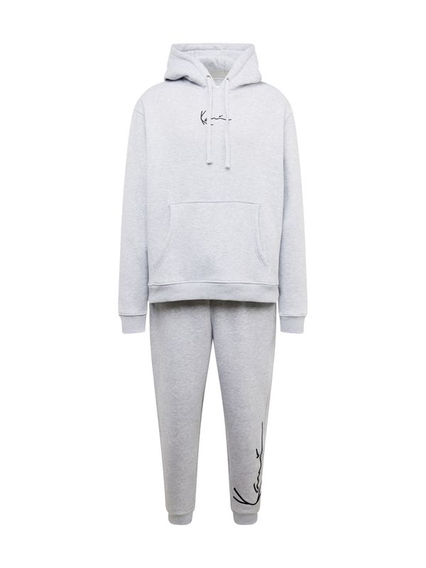 Karl Kani Karl Kani Облекло за бягане 'Essential'  сив меланж / черно