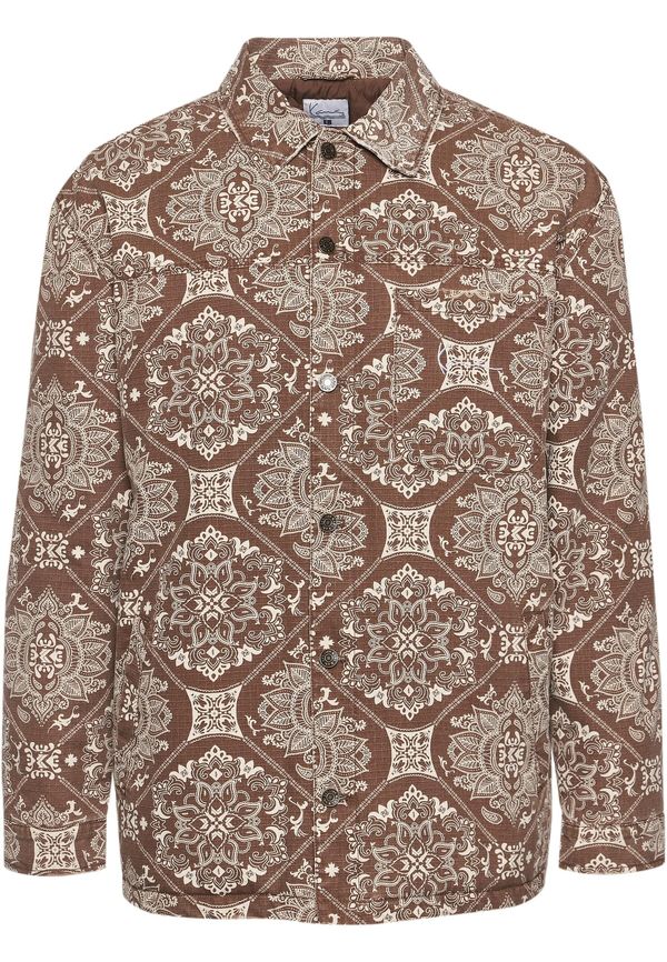 Karl Kani Karl Kani Преходно яке  бежово / кафяв меланж