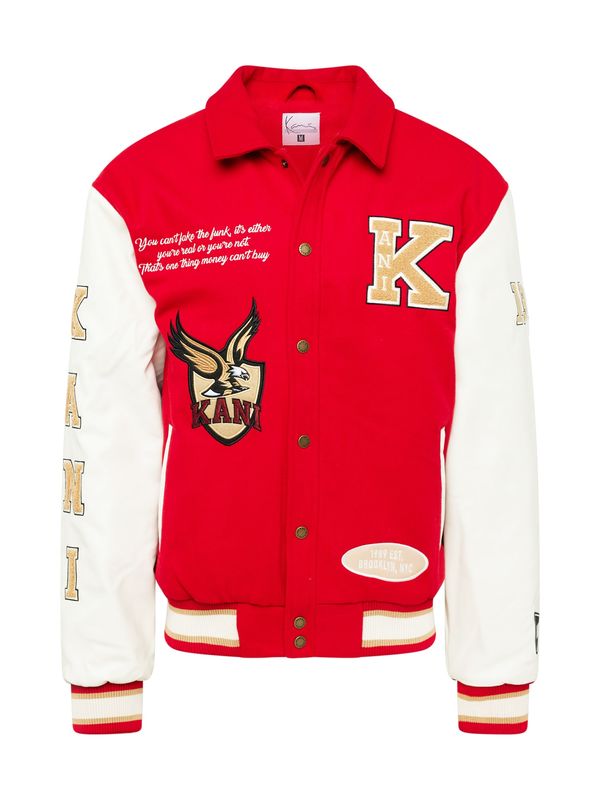 Karl Kani Karl Kani Преходно яке  цвят "пясък" / червено / черно / бяло