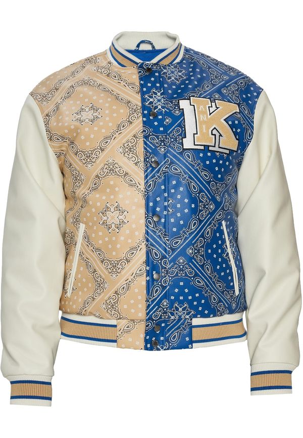 Karl Kani Karl Kani Преходно яке  кремаво / цвят "пясък" / кралско синьо / черно