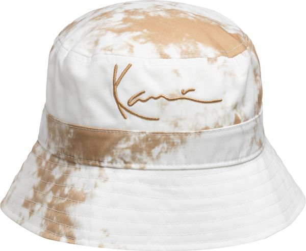 Karl Kani Karl Kani Шапка с периферия 'Tie Dye'  цвят "пясък" / бяло