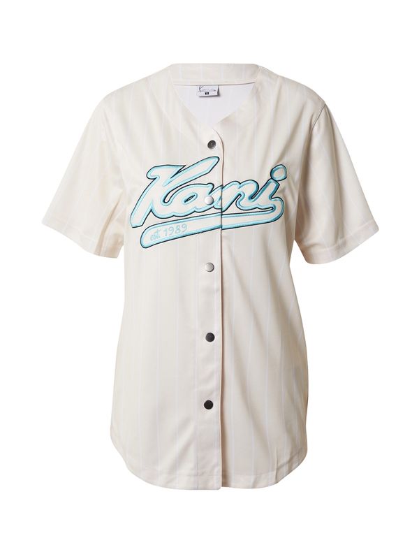 Karl Kani Karl Kani Тениска  аквамарин / черно / бяло / мръсно бяло