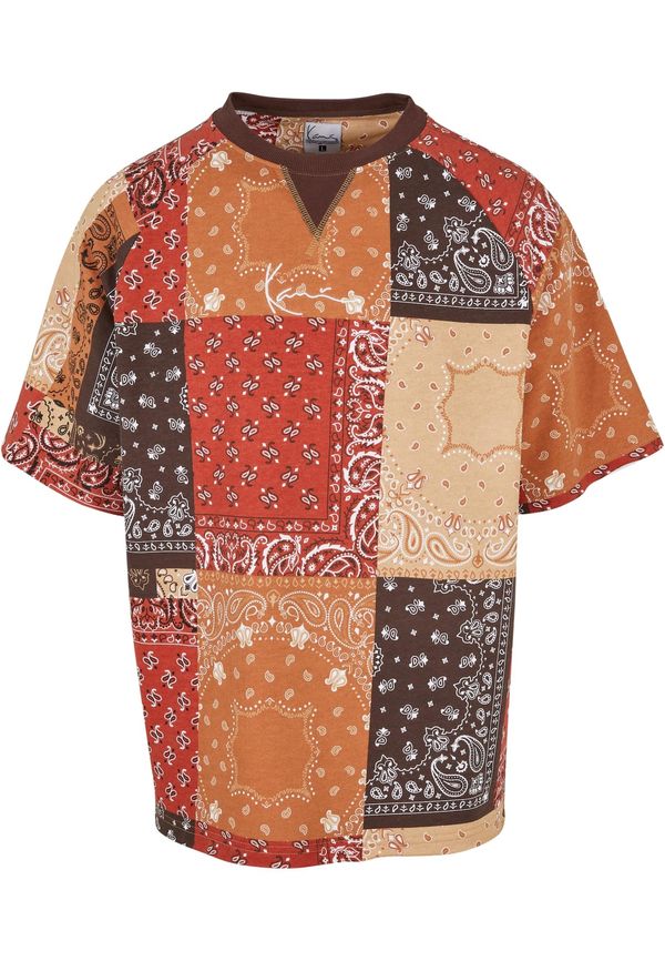 Karl Kani Karl Kani Тениска  бежово / мока / ръждиво червено / бяло