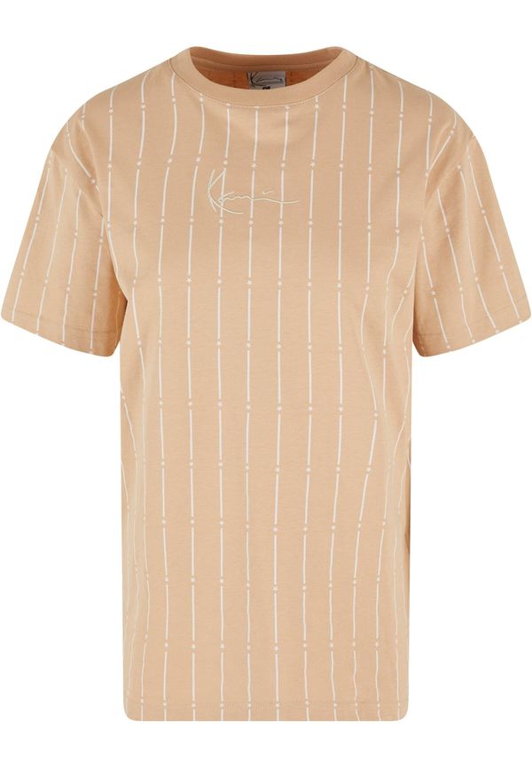 Karl Kani Karl Kani Тениска  цвят "пясък" / бяло