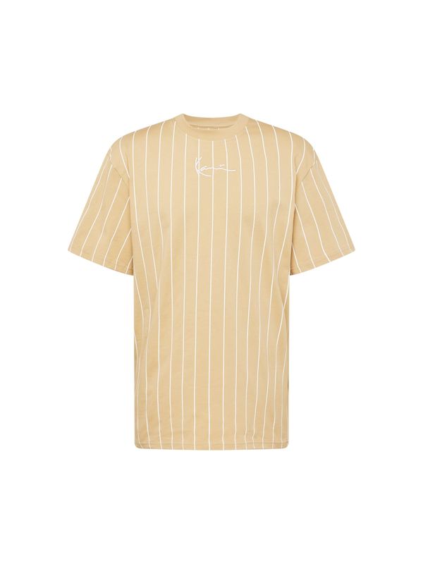 Karl Kani Karl Kani Тениска  цвят "пясък" / бяло