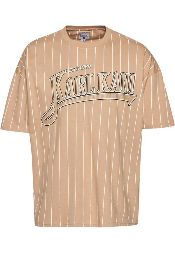 Karl Kani Karl Kani Тениска  цвят "пясък" / черно / бяло