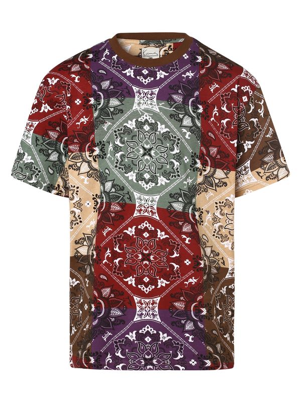 Karl Kani Karl Kani Тениска  кафяво / нефритено зелено / винено червено / бяло