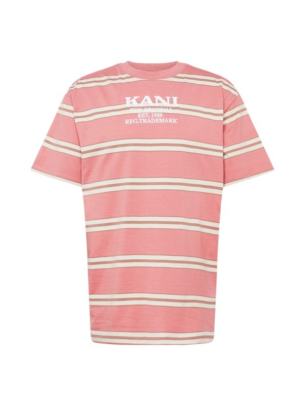 Karl Kani Karl Kani Тениска  кремаво / светлорозово / бяло
