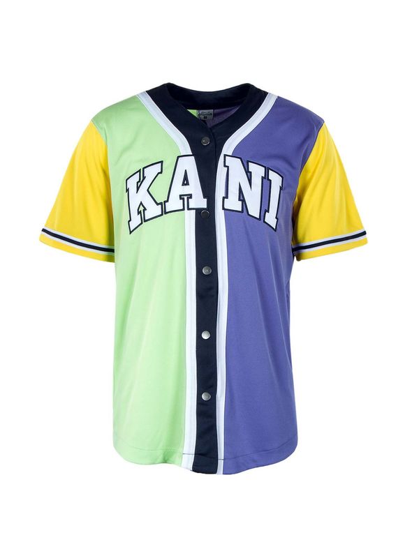 Karl Kani Karl Kani Тениска  нощно синьо / жълто / мента / светлолилаво