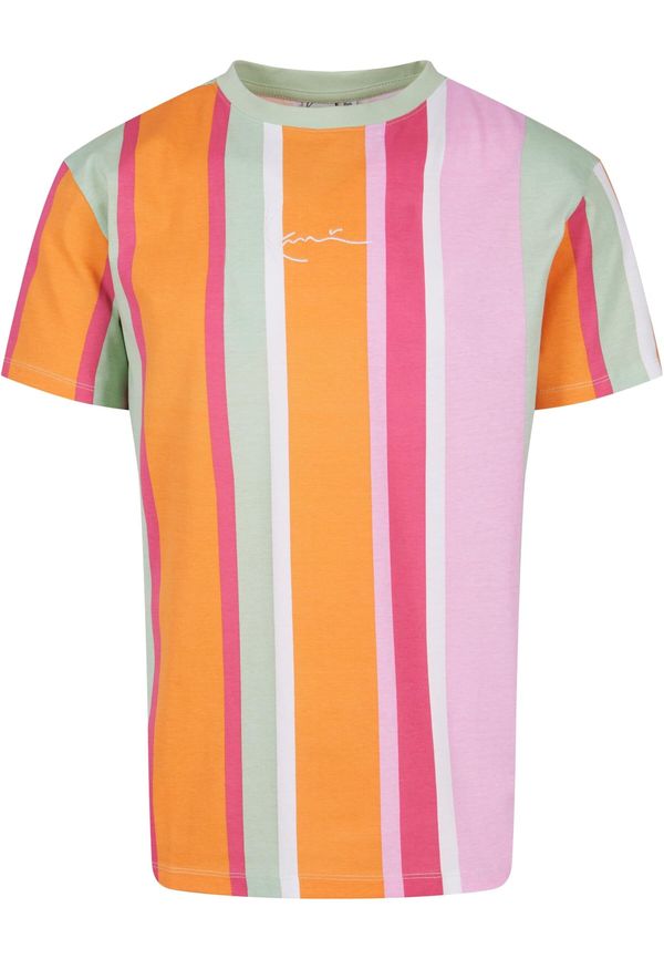 Karl Kani Karl Kani Тениска  пастелно зелено / оранжево / бледорозово / бяло