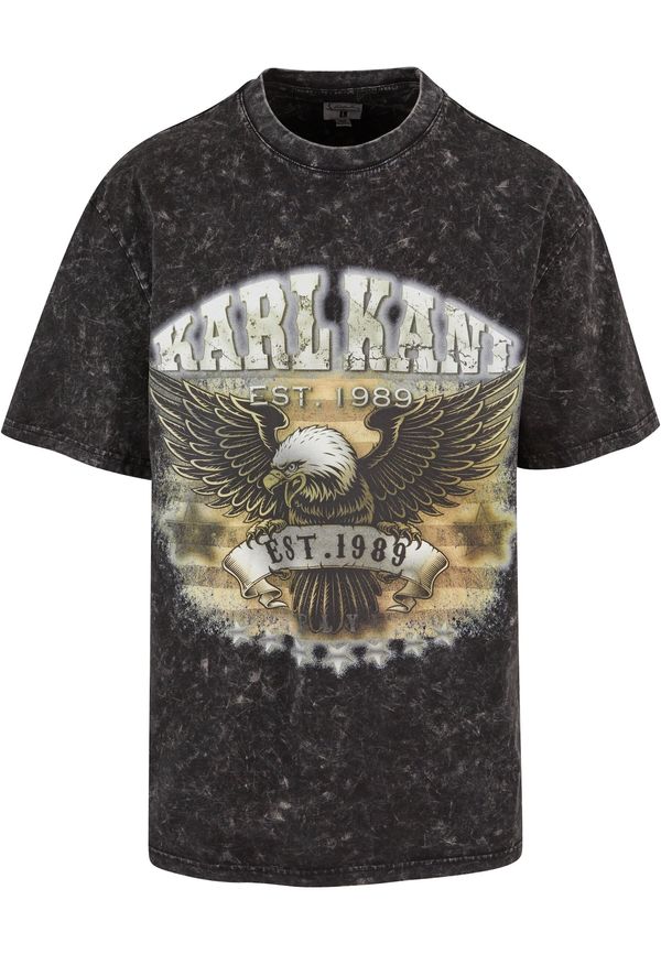 Karl Kani Karl Kani Тениска  сиво / зелено / черен меланж / бяло