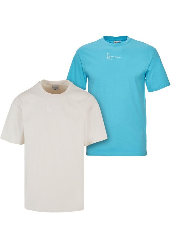 Karl Kani Karl Kani Тениска  светлосиньо / светлосиво / бяло