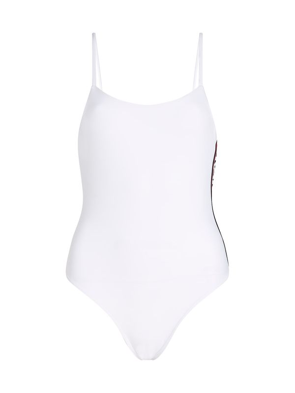 Karl Lagerfeld Karl Lagerfeld Бански костюм 'Essential'  червено / черно / бяло