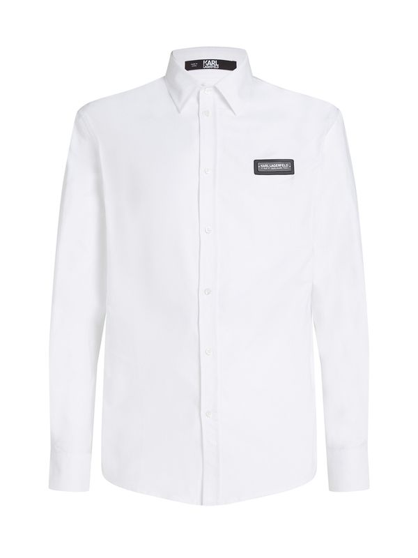 Karl Lagerfeld Karl Lagerfeld Бизнес риза  черно / бяло
