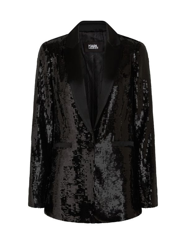 Karl Lagerfeld Karl Lagerfeld Блейзър  черно