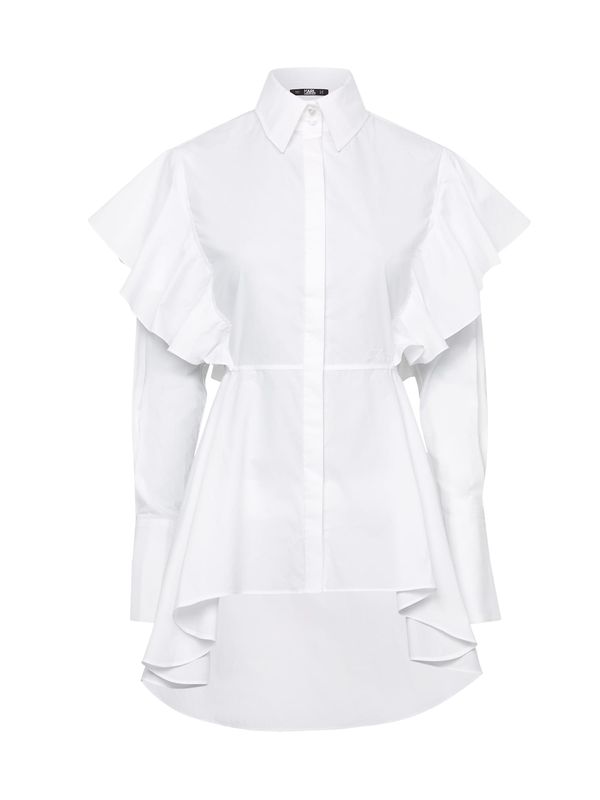 Karl Lagerfeld Karl Lagerfeld Блуза  бяло