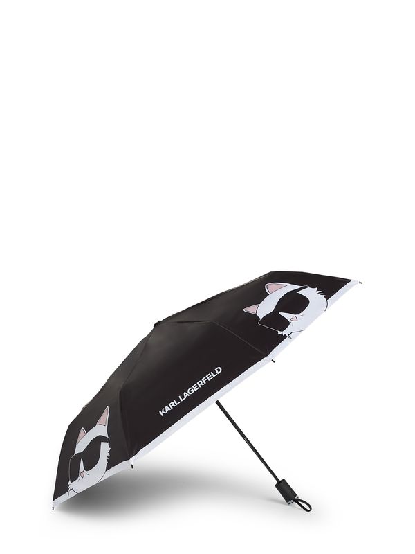 Karl Lagerfeld Karl Lagerfeld Чадър  бледорозово / черно / бяло