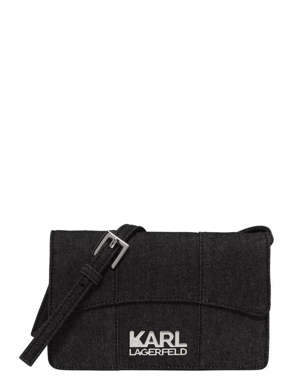 Karl Lagerfeld Karl Lagerfeld Чанта с презрамки  черен меланж