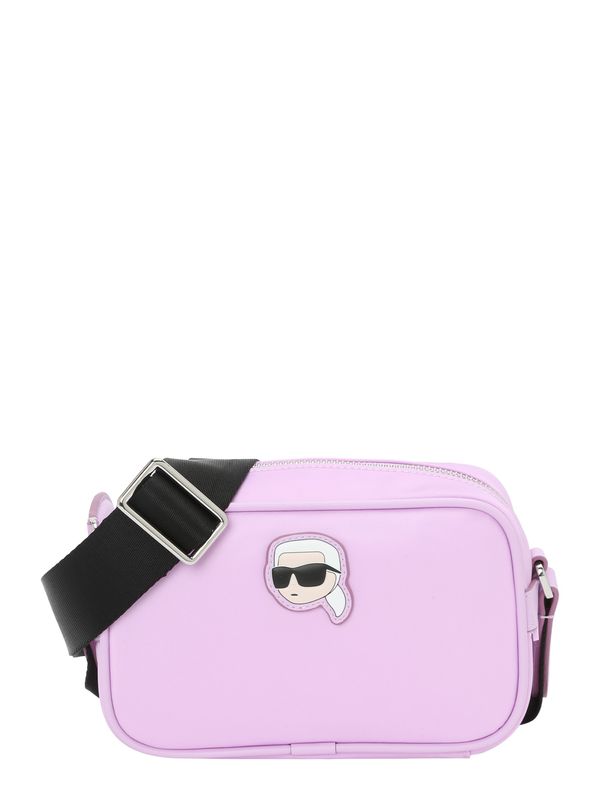 Karl Lagerfeld Karl Lagerfeld Чанта с презрамки 'Ikonik 2.0'  лилав / черно / бяло
