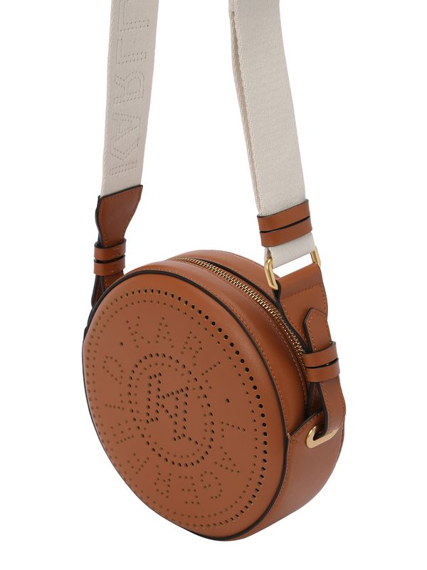 Karl Lagerfeld Karl Lagerfeld Чанта с презрамки  кафяво / бяло