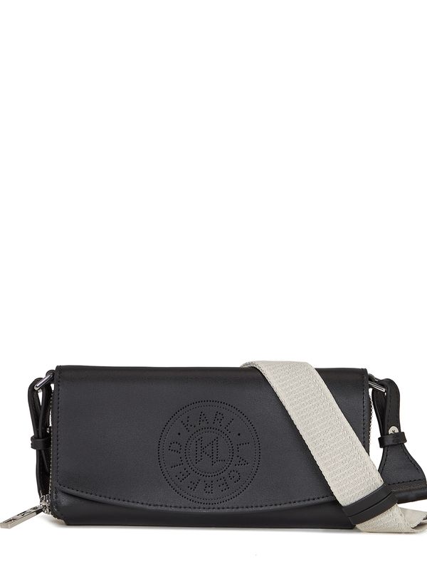 Karl Lagerfeld Karl Lagerfeld Чанта с презрамки  сиво-бежово / черно