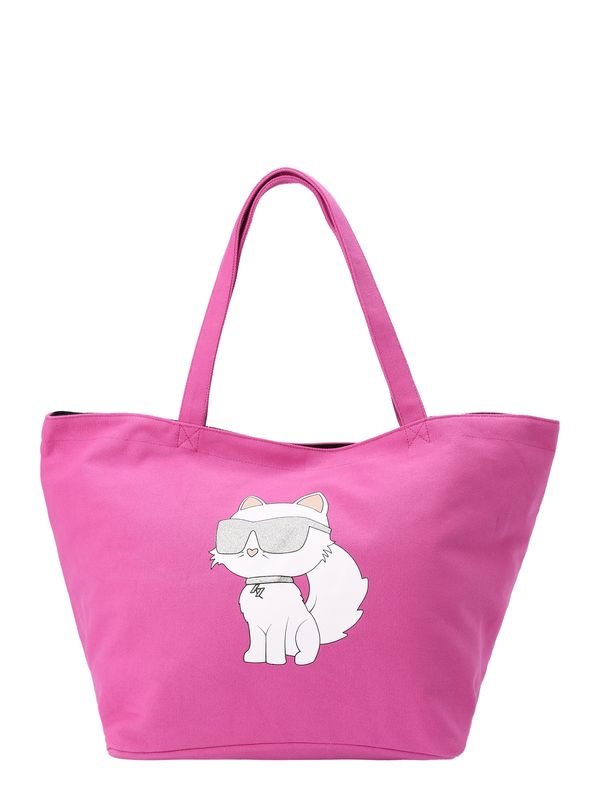 Karl Lagerfeld Karl Lagerfeld "Чанта тип ""Shopper""" 'Ikonik 2.0'  бежово / сиво / розово / бяло