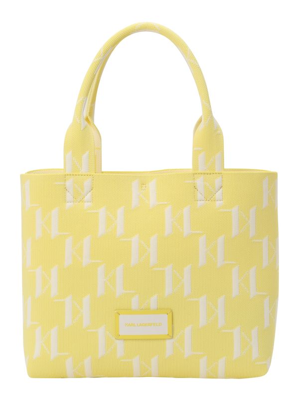 Karl Lagerfeld Karl Lagerfeld "Чанта тип ""Shopper"""  жълто / бяло