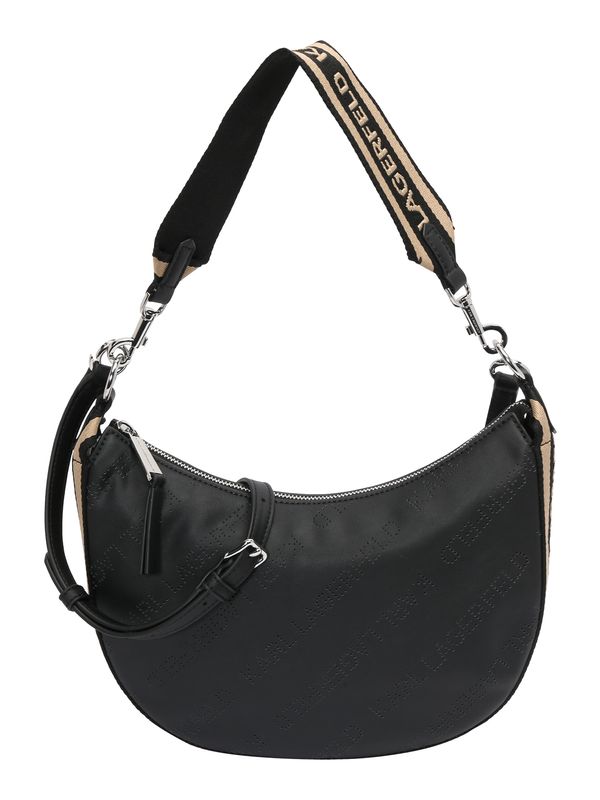 Karl Lagerfeld Karl Lagerfeld Чанта за през рамо  бежово / черно